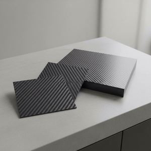 Lámina de Fibra de Carbono SHENYU 3K con Tejido Twill, 5mm de Grosor, Ligera, Alta Resistencia, Dimensiones Personalizables - Product Image 1