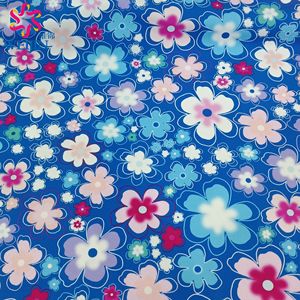 Tejido Textiles para el hogar Nylon Spandex Seda Satén <span class=keywords><strong>Polinesia</strong></span> Flores Plantas Tela impresa Tela elástica orgánica Ropa Coser chal - Product Image 2