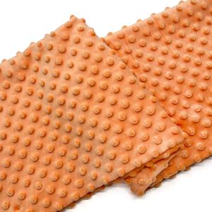 الأفضل مبيعًا في الولايات المتحدة الأمريكية قماش بوليستر جديد بلون صلب لبطانيات الأطفال أحادية الجانب GSM وزن ثقيل - Product Image 5