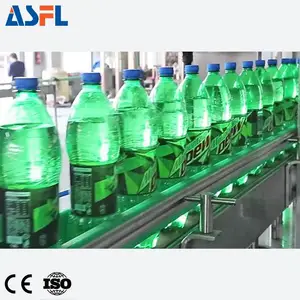 Precio de fábrica Soda Energy Drink Sprite Water Cola Máquina de llenado de refrescos carbonatados para línea completa de producción de agua