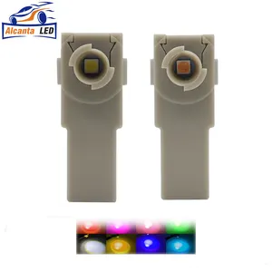 AlcantaLED Car Atmosphere Lights intérieur pied bien lampe boîte à gants ampoule LED pour Toyota Reiz RAV4 modèle de voiture