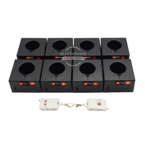 GLITTERFIRE D08 Máquina de Pirotecnia de Chispa Fría de 8 Canales para Interiores, Sistema de Disparo Pirotécnico, Efecto Escénico, Fuegos Artificiales con Control Remoto - Product Image 2