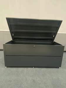 <span class=keywords><strong>Coffre</strong></span> de rangement de <span class=keywords><strong>jardin</strong></span> en acier inoxydable, étanche, style européen, capacité de charge de 100 kg, fabriqué par le fabricant source. - Product Image 2