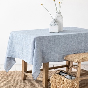 <b>Table</b> Runner Natural 100% Pure <b>Linen</b> Tablecloth Washable French Flax for Spring Dining <b>Table</b> Daily Use Wholesale Custom Size - Product Image 4