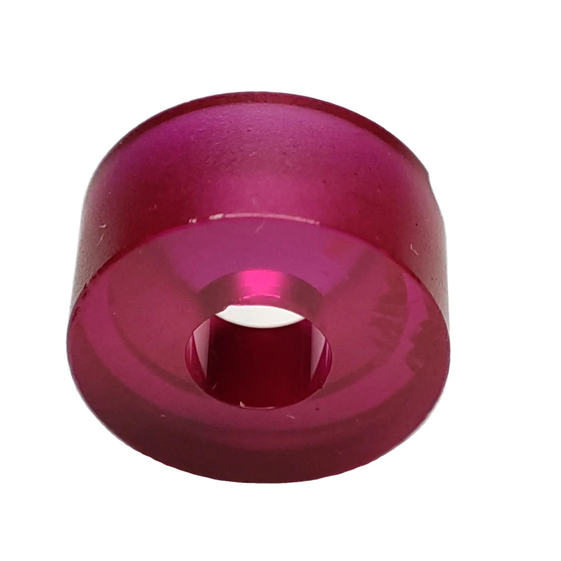 Kustom kualitas tinggi cangkir bantalan permata industri Ruby Orifice perhiasan cincin bantalan permata