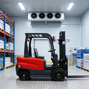 Montacargas Eléctrico Personalizado de Fábrica a Bajo Precio, 4WD, Mástil de Dos Etapas, Batería de Plomo-Ácido, 6-8 Horas de Autonomía, Elevación de <span class=keywords><strong>3</strong></span> Metros, 1 Tonelada - Product Image 2