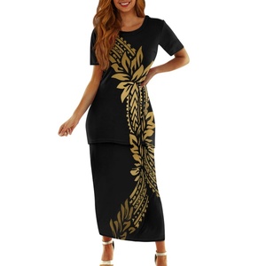 Modello in stile polinesia Puletasi da <span class=keywords><strong>donna</strong></span> Low MOQ Print Dropship estate 2 pz/set gonna personalità Versatile <span class=keywords><strong>abbigliamento</strong></span> da <span class=keywords><strong>donna</strong></span> - Product Image 2