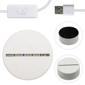 Lampe murale LED minimaliste moderne américaine de couleur unique de qualité parfaite lecture de livre interrupteur tactile lampe à LED