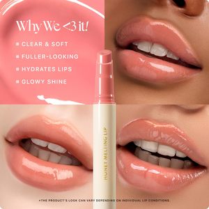 Nature Republic idratante Gloss idratante Lip Stick (02 FIG) morbido balsamo per le labbra trasparente tinta nuda Glowy Shine miele che si scioglie - Product Image 3