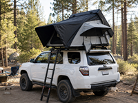 Carpa de Techo Rígida con Capa de Camuflaje XQ, para 3-4 Personas, 4 Estaciones, de Aluminio, Impermeable, Apertura Automática Rápida, Luz LED, 5 cm