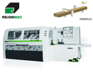 REIGNMAC Moulder par Foshan Woodworking Machinery Supplier Nouvelle Raboteuse à 4 côtés avec moteur Raboteuse à bois - Product Image 5