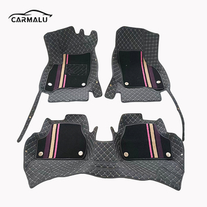 <span class=keywords><strong>2023</strong></span> Usine en gros Offre Spéciale facile à nettoyer haute ajustement différentes couleurs luxe haute qualité 7d pvc cuir tapis de sol de voiture - Product Image 1
