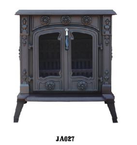 Poêle à bois en fonte multi-combustibles approuvé CE adapté aux petites <span class=keywords><strong>maisons</strong></span> par style moderne - Product Image 2