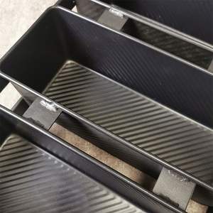 Molde para <span class=keywords><strong>Pan</strong></span> Cuadrado Resistente de 3 Cavidades, de Acero Aluminizado Antiadherente - Product Image 5