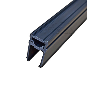 Profils <span class=keywords><strong>en</strong></span> <span class=keywords><strong>PVC</strong></span> <span class=keywords><strong>noir</strong></span> <span class=keywords><strong>en</strong></span> forme de <span class=keywords><strong>U</strong></span> personnalisés par le fabricant, profilés <span class=keywords><strong>en</strong></span> plastique Polyone <span class=keywords><strong>PVC</strong></span> extrudés pour portes et fenêtres - Product Image 6