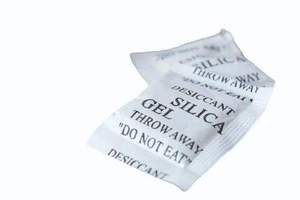 Moisture Absorbing Silica Gel Packaging <b>Pouch</b> in <b>Laminated</b> Paper Foil for Electronics Pharma and Food Use - Product Image 3
