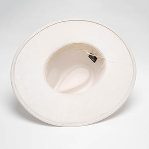 <span class=keywords><strong>Sombrero</strong></span> Fedora para Hombre y <span class=keywords><strong>Mujer</strong></span>, Color Liso, Estilo Retro, Panamá, Ala Ancha, Gamuza, Fieltro, Jazz, Formal, con Cinturón, para Exteriores, Casual - Product Image 4