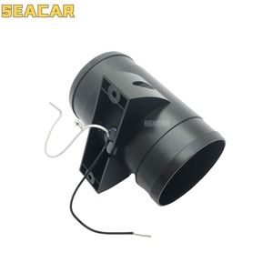 Ventilador de escape Seacar, ventilador axial de montaje en pared, aspas de plástico, negro, eléctrico, para uso marino en embarcaciones. - Product Image 4