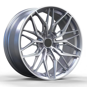 Jantes de voiture de tourisme en alliage forgé, finition chromée, design maillé, haute performance, luxe, course, personnalisées, S4 RS5 Mercedes-B C63 E53 - Product Image 2