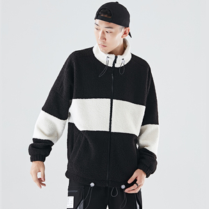 fabricante de china caliente guardián a prueba de viento de sherpa forrada chaqueta de invierno hombre sherpa chaqueta - Product Image 6
