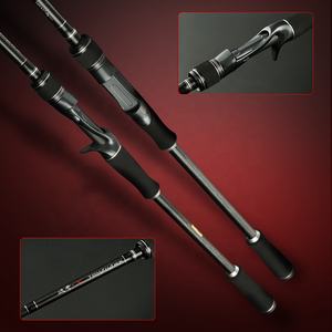 Caña <span class=keywords><strong>de</strong></span> pescar hunter, negra - Product Image 2