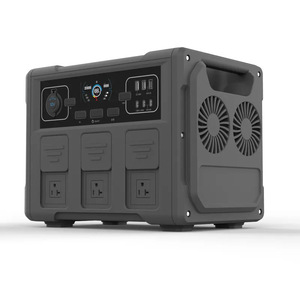 Station d'alimentation portable certifiée CE 1500W 1008Wh, contrôleur de charge solaire au lithium-ion MPPT pour le camping - Product Image 1