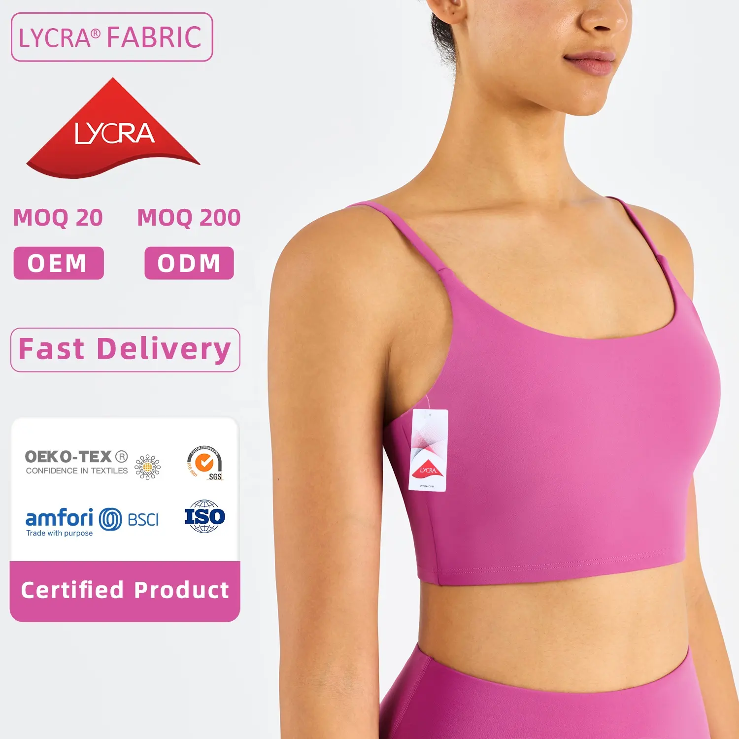 High Impact Fitness Sports Bras Breathable Sling Factory Sale Yoga Tank Tops