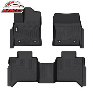 Fits For Toyota Tundra Crewmax Cab 2022-2025 3D Molded Floor Mats Guard Set <b>TPE</b> 3PCS Set All Weather Carpets Liners - Product Image 1