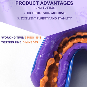 Material de Impresión <span class=keywords><strong>Dental</strong></span> Profesional Extra Ligero con Silicona Adicional de Alta Elasticidad y Recuperación - Product Image 3