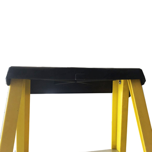 Frp fiber cam pp üst katlanabilir merdiven 6 adım tek taraflı fiberglas portatif merdiven - Product Image 4