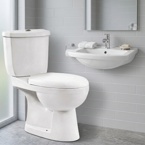 Ensemble de sanitaires de salle de bain en gros : WC suspendu et lavabo mural deux pièces - Product Image 4