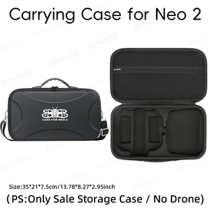 Étui de transport portable pour DJI Neo <span class=keywords><strong>2</strong></span> RC <span class=keywords><strong>2</strong></span>, sac de rangement imperméable à bandoulière, boîte de protection rigide pour accessoires de drones DJI Neo <span class=keywords><strong>2</strong></span> - Product Image 2