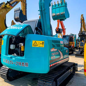 Excavatrice KOBELCO 75 d'occasion, modèle 2022, avec cabine confortable et haute efficacité, moteur Yanmar, pour le développement commercial - Product Image 3