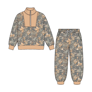 Ensemble de vêtements de chasse camouflage pour garçons, vêtements assortis pour enfants, tenues d'automne pour enfants - Product Image 6