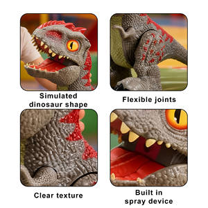 Jouets éducatifs dinosaures en plastique avec effets lumineux et sonores simulés pour enfants de 5 à 7 ans, certifiés CE/GCC - Product Image 3