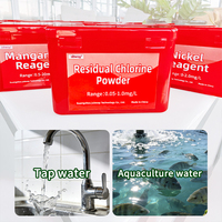 Kit de test du chlore libre DPD pour piscine et eau potable |   Poudre de haute précision 0,05-1,0 Mg/L |   Certifié CE |   Marque JUBWAY