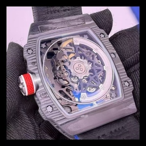 <span class=keywords><strong>Reloj</strong></span> <span class=keywords><strong>de</strong></span> pulsera automático <span class=keywords><strong>de</strong></span> lujo con movimiento <span class=keywords><strong>de</strong></span> <span class=keywords><strong>titanio</strong></span> ultrafino <span class=keywords><strong>de</strong></span> 38g NTPT, <span class=keywords><strong>reloj</strong></span> <span class=keywords><strong>de</strong></span> hombre Mile RM67-02 skeleton RM - Product Image 4