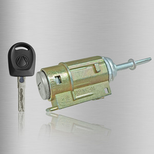 กระบอกล็อคประตูรถยนต์ออดี้ DZ106M2 4B1837 063 อะไหล่ทดแทนด้านหน้าซ้ายพร้อมกุญแจสำหรับ FAW Audi Ca - Product Image 1