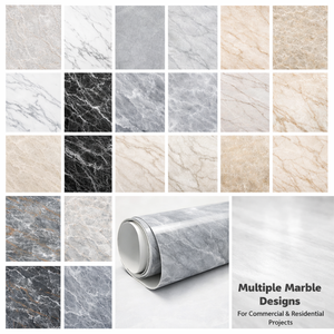 Roll Vinyl Marmer untuk Renovasi Dinding |   Film PVC Tahan Air Perekat Sendiri - Product Image 5