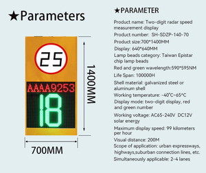 Panneau de signalisation routière LED solaire extérieur sur pied <span class=keywords><strong>en</strong></span> acier galvanisé avec film réfléchissant de troisième qualité pour la circulation routière - Product Image 6