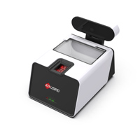 Joyusing Nuevo Lector de Documentos de Viaje, Lector de Tarjetas de Identificación, Licencia de Conducir, Escáner de Pasaportes con Lector de Huellas Dactilares, Códigos QR 2D y Códigos de Barras