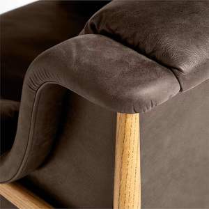 Sassanid OEM stile danese Top in pelle di grano sedia di lusso <span class=keywords><strong>da</strong></span> salotto fatta su ordinazione sedia di accento in pelle di sigaro - Product Image 5