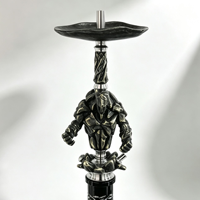 Chicha Maklaud Helios Project 21 en acier inoxydable de haute qualité, ensemble complet pour fumer, en promotion