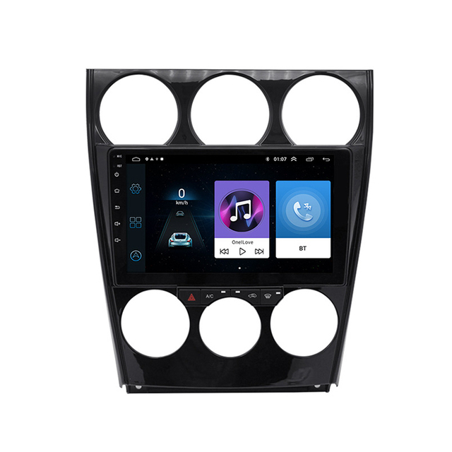 9 Inch Full Touch Screen Auto Stereo DSP GPS Navigation for 2004-2015 Mazda 6 Radio RCA Cables BT FM Automobile Multimedia