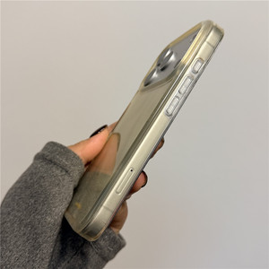 Funda para teléfono Apple 17 Pro 15 con diseño minimalista degradado, patrón glaciar de doble cara L4 Pro, personalizada y premium - Product Image 5