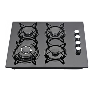 Appareils modernes de conception originale Table de cuisson à gaz à 4 brûleurs Prix Meilleur accueil Mode Cuisinière à gaz à quatre brûleurs Plaque de cuisson à gaz intégrée - Product Image 1