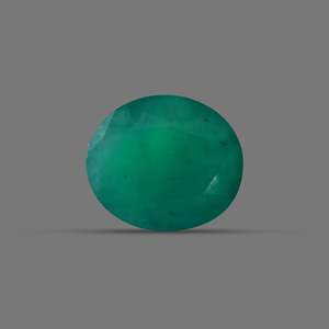 Émeraude naturelle de 5,85 carats, certifiée Panna, pierre précieuse verte de qualité supérieure, qualité export, pour bague, pendentif, bijoux. - Product Image 6