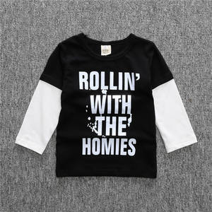 Compre Directamente del Fabricante en China, Distribuidores de Ropa de Verano para Niños, Camiseta de Manga Corta Estampada para Niños - Product Image 1