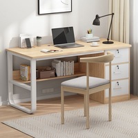 Station de bureau simple et moderne, table et chaise de bureau commerciales, bureau d'ordinateur résistant aux taches HD-0D-10