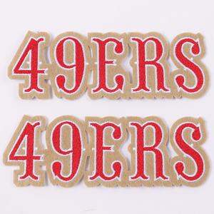 رقعات شنيل بحروف حديدية مطرزة من الشنيل بتصميم شعار كبير رقعات جاكيت على الموضة - Product Image 3